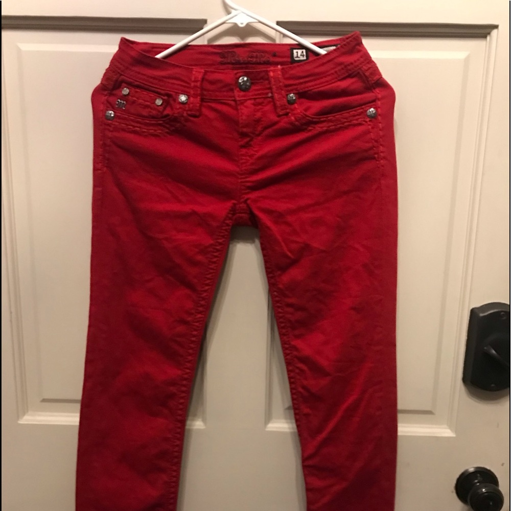 Miss me youth size 14 pants